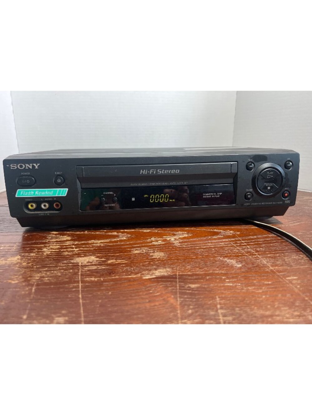 Sony SLV-N500 Hi-Fi Stereo VHS Video Cassette Recorder With Flash Rewind Tested
